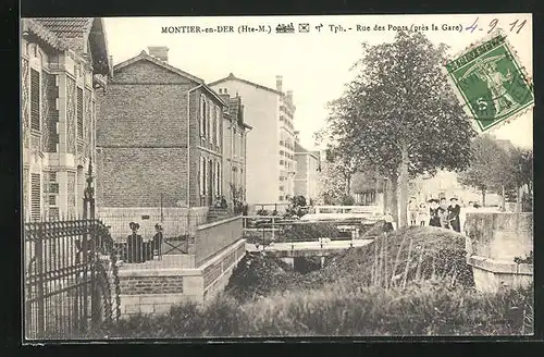 AK Montier-en-Der, Rue des Ponts