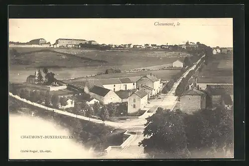 AK Chaumont-Buxereuilles, Panorama des Ortes