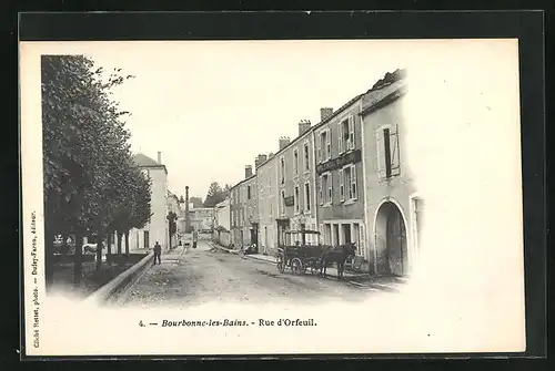 AK Bourbonne-les-Bains, Rue d`Orfeuil