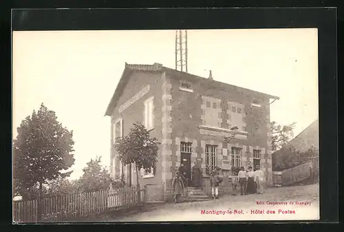 AK Montigny-le-Roi, Hotel des Postes