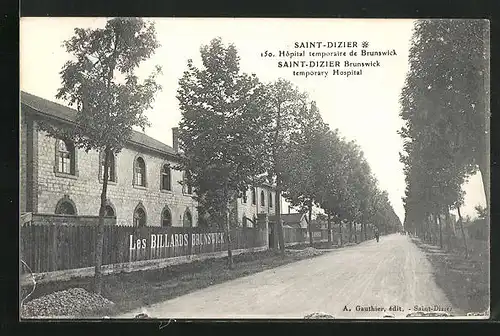 AK Saint-Dizier, Hopital temporaire de Brunswick
