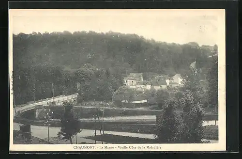 AK Chaumont, La Marne, Vieille Côte de la Maladière