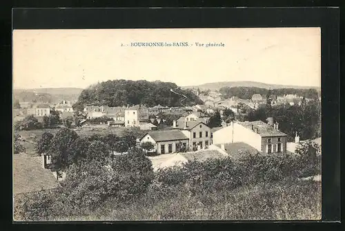 AK Boubonne-les-Bains, Vue générale