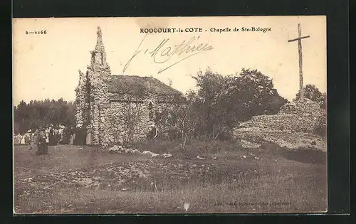 AK Roocourt-la-Cote, Chapelle de Ste-Bologne