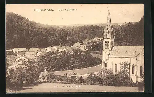 AK Orquevaux, Vue Générale