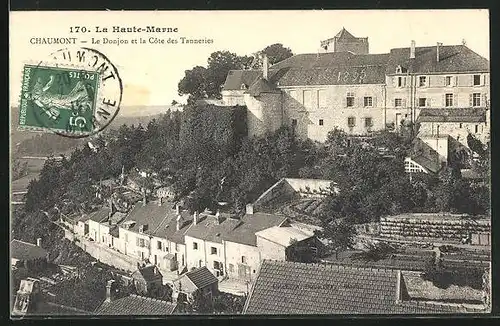 AK Chaumont, Le Donjon et la Côte des Tanneries