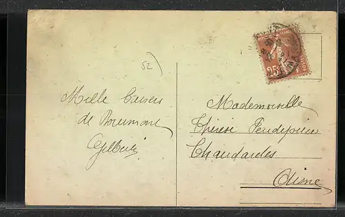 AK Bourmont, Totalansicht mit Saint Thiébault