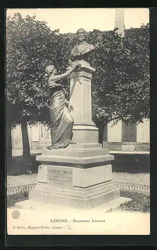 AK Langres, Monument Laurent