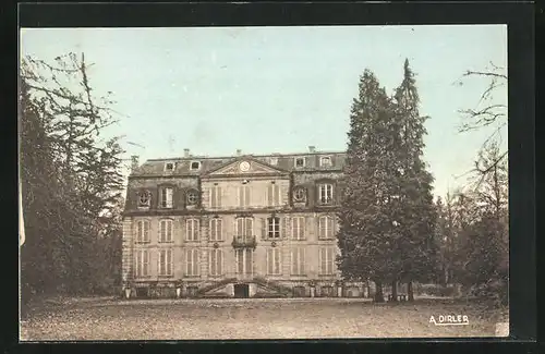 AK Eurville, Château réservé aux Colonies de Vacances