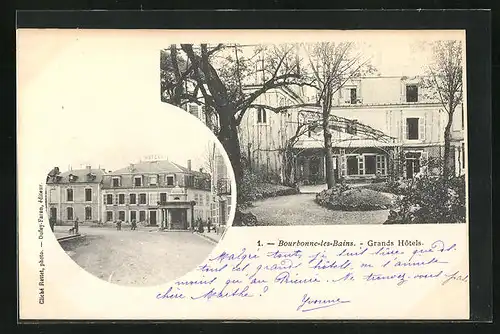 AK Bourbonne-les-Bains, Grands Hôtels