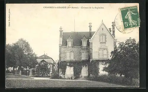 AK Charmes-la-Grande, Château de la Sapiniére