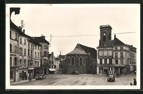 AK La Ferté-sous-Jouarre, La Place, Ortspartie