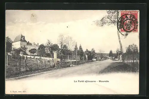 AK La Ferté-sous-Jouarre, Mourette, Strassenpartie