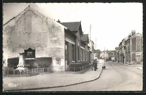 AK Esbly /S.-et-M., Rue Melle Poulet