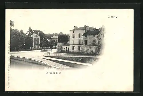 AK Lagny, La vieille Tour