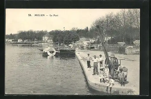 AK Melun, Le Port