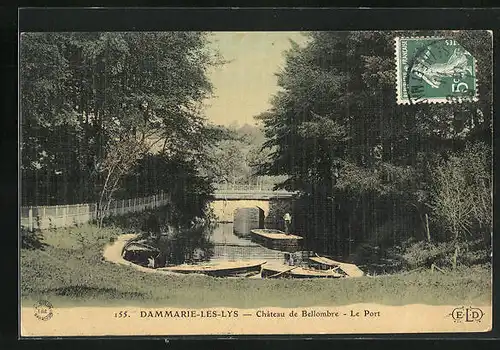 AK Dammarie-les-Lys, Château de Bellombre, Le Port