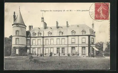 AK Lumigny, Le Château, Aile gauche