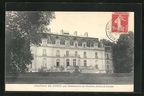 AK Donnemarie-en-Montois, Chateau de Gurcy