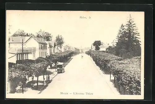 AK Melun, L`Avenue Thiers