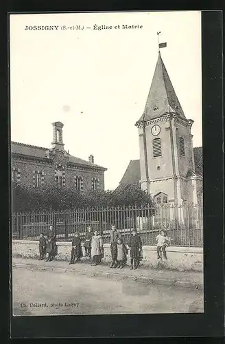 AK Jossigny, Église et Mairie