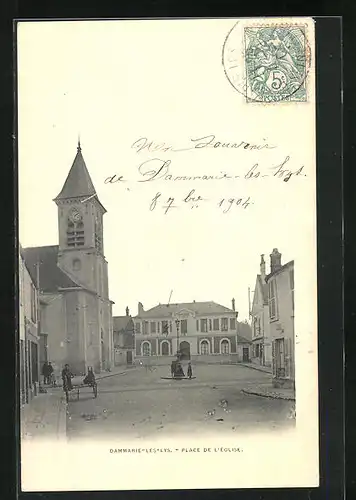 AK Dammarie-les-Lys, Place de l`Église