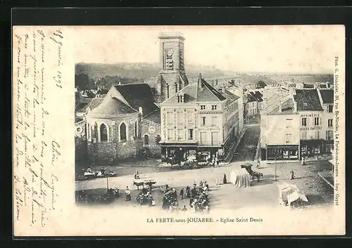 AK La Ferté-sous-Jouarre, Église Saint Denis