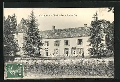 AK Flamboin, Chateau, Facade Sud