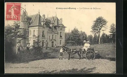 AK Crouy-sur-Ourcq, le Chateau de Bellevue
