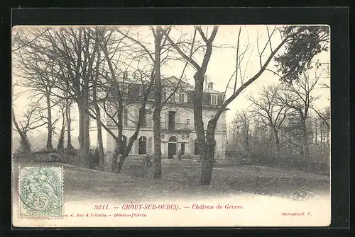 AK Crouy-sur-Ourcq, Chateau de Gerres