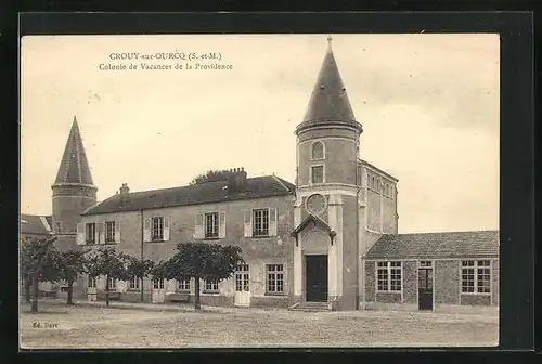 AK Crouy-sur-Ourcq, Colonie de Vacances de la Providence