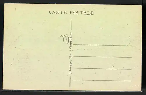 AK Mary-sur-Marne, Fondation Borniche, l'Entrée