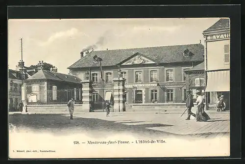 AK Montereau-faut-Yonne, l'Hotel-de-Ville