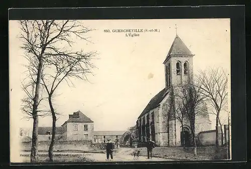 AK Guercheville, l'Église