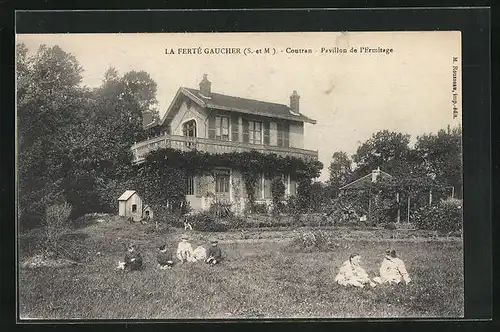 AK La Ferté-Gaucher, Coutran, Pavillon de l'Ermitage