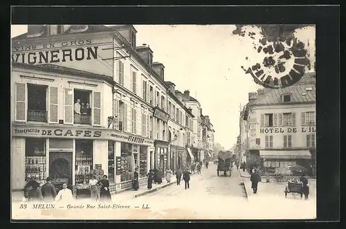 AK Melun, Grande Rue Saint-Etienne