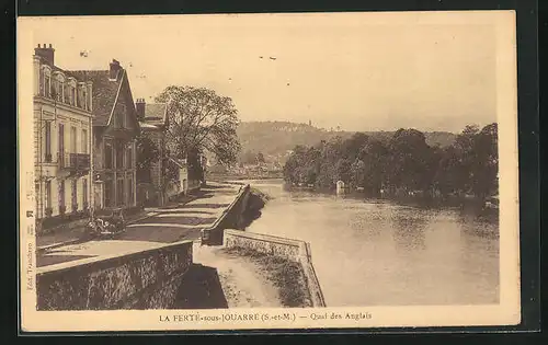 AK La Ferté-sous-Jouarre, Quai des Anglais