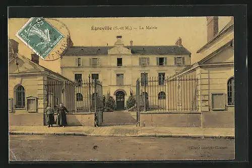 AK Égreville, La Mairie
