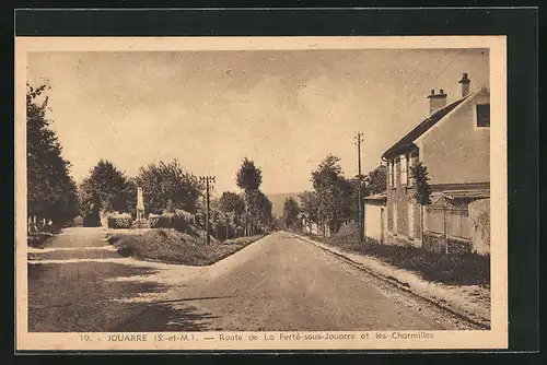 AK Jouarre, Route de la Ferté-sous-Jouarre et le Charmilles