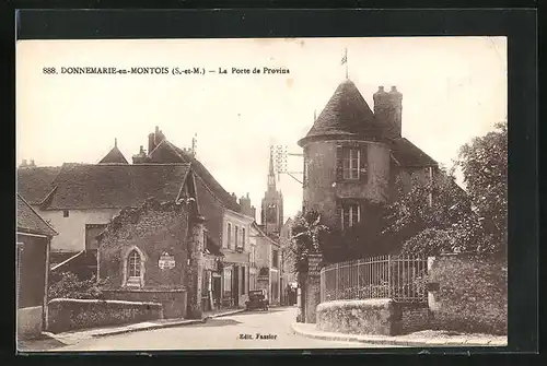 AK Donnemarie-en-Montois, La Porte de Provins