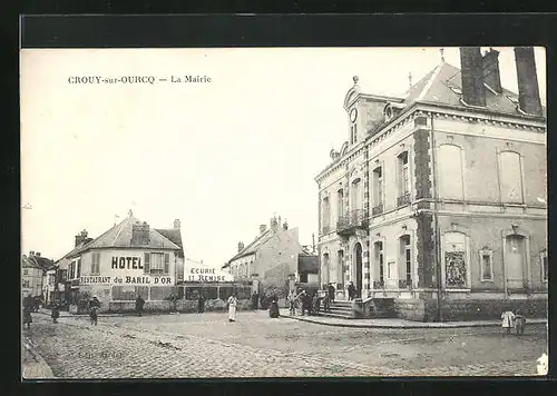 AK Crouy-sur-Ourcq, La Mairie