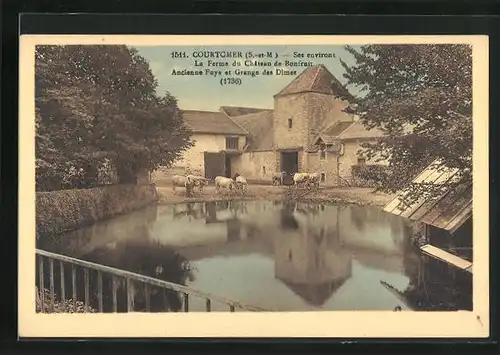 AK Courtomer, La Ferme du Château de Bonfruit, Ancienne Foye et Grande des Dimes