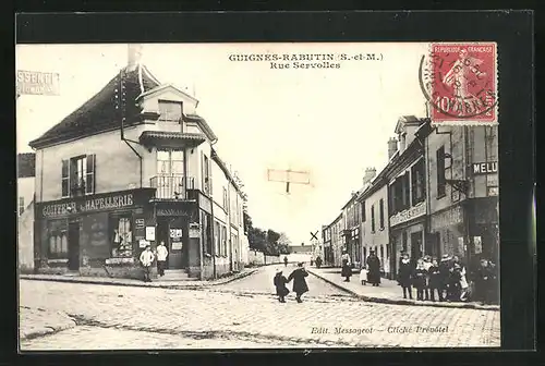 AK Guignes-Rabutin, Rue Servolles