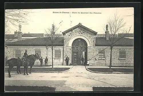 AK Fresnes, Prison - Porte du Quartier des femmes, Frauengefängnis