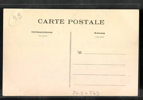 AK Angers, Inondé 1910, la plus grande crue debuis 1711, Quai National