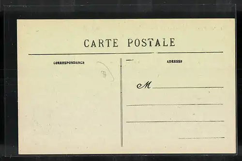 AK Moret-sur-Loing, Porte de Samois, Côté intérieur, Côté extérieur, Boulet lancé sur Moret par les Alliès