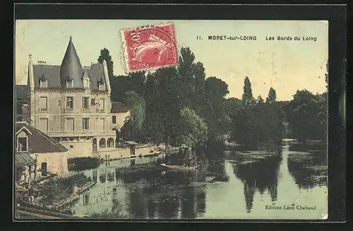 AK Moret-sur-Loing, Les Bords du Loing