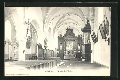 AK Moisenay, Intérieur de l`Eglise