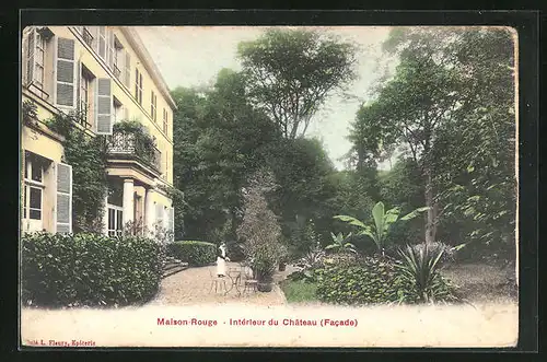 AK Maison-Rouge, Intérieur du Château, Facade