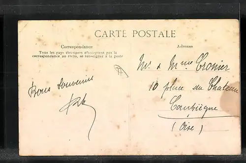 AK Melun, Promenade de Vaux